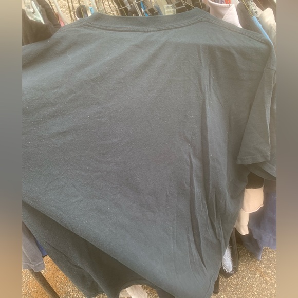 Rare Vintage Al Capone No Comment embroidered logo tee black XL great condition - Picture 4 of 4